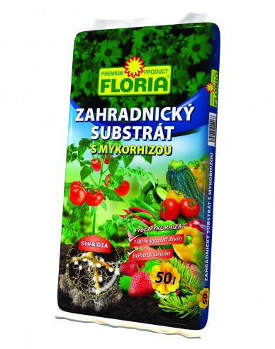 Floria - Gartenbausubstrat mit Mykorrhiza 50l