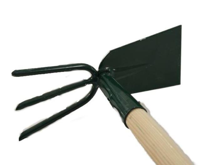Flachhacke mit Dreizack 102/1000