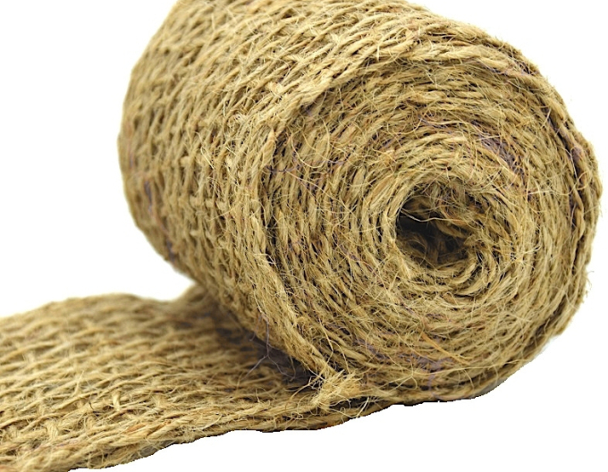 Jute-Band natur 6cmx20m