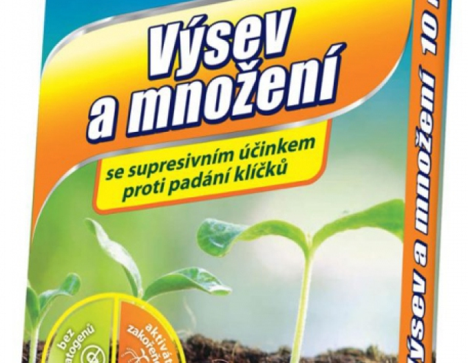 Agrosubstrat für Aussaat und Vermehrung mit suppressiver Wirkung 10l