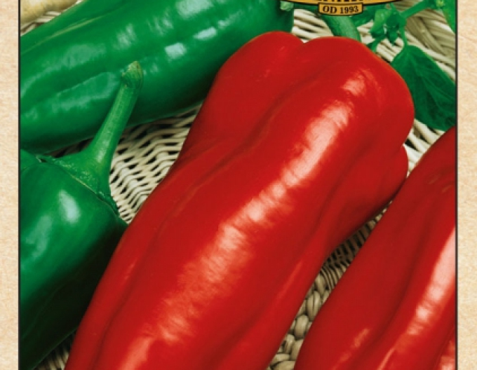 Semenárstvo Paprika einjährig "Dulce De Espana" (spanisch süß)