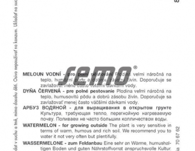 Semo Wassermelone Lajko II F1