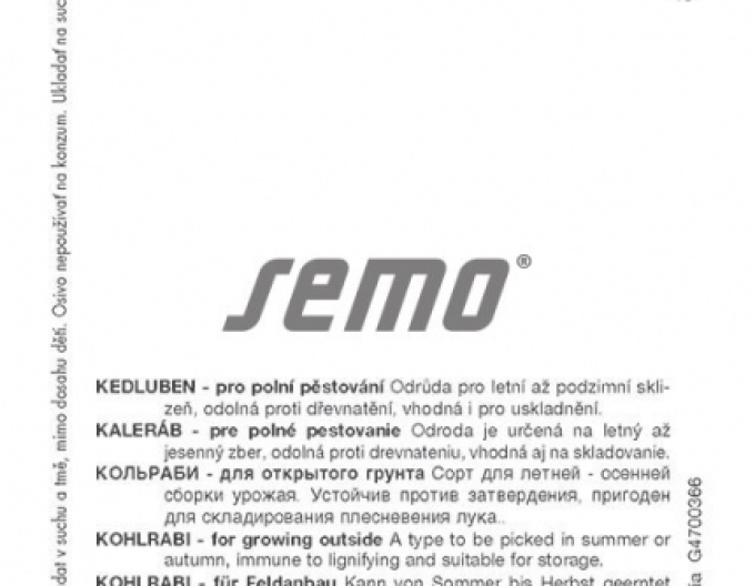 Semo Kaleráb Violeta