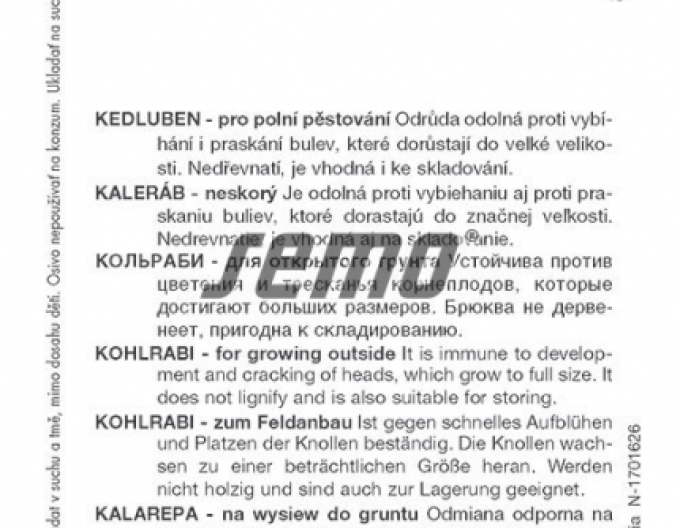 Semo Kohlrabi Kossak F1