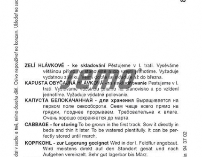 Semo Weißkohl  Polar