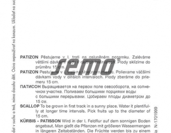 Semo Patisson Greendisc F1