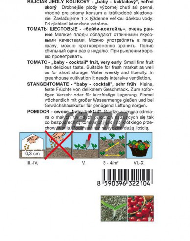 Semo Stabtomate Bejbino F1
