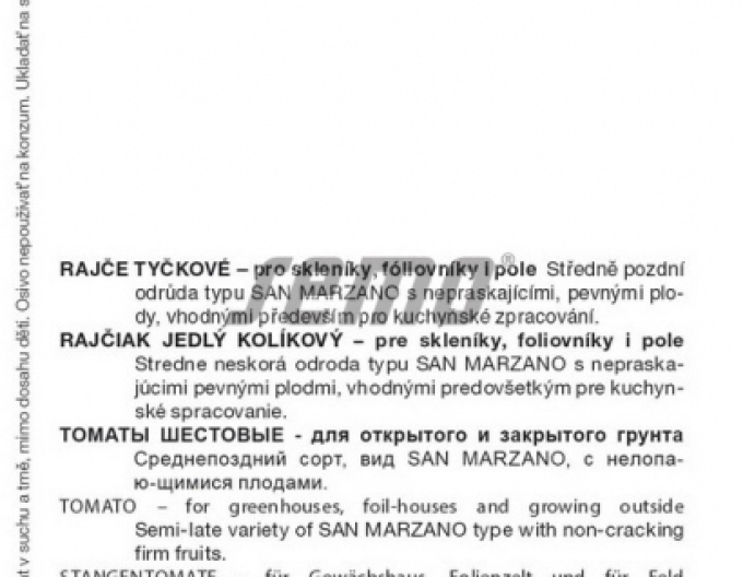 Saatgut Tomate Gennaro F1