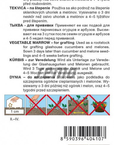 Semo Kurbis zum Veredeln Bolt F1