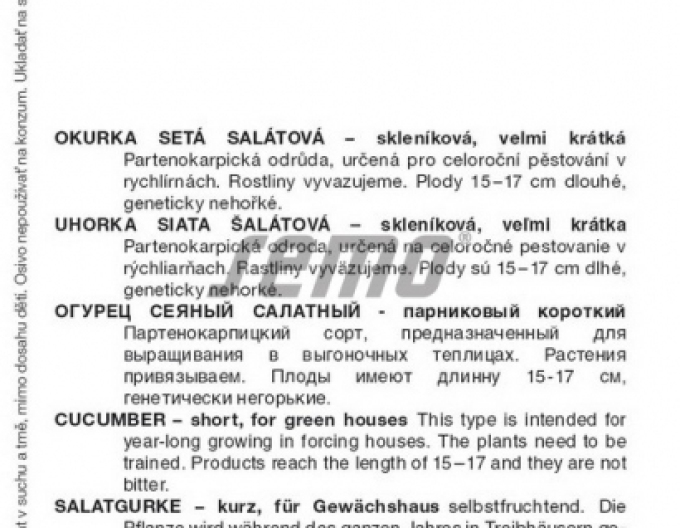 Semo Salatgurke Snack F1