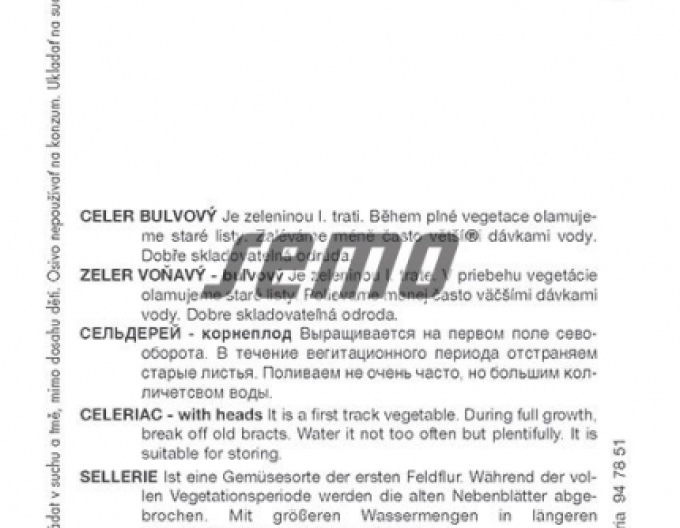 Zeler Saatgut Augäpfel Kompakt