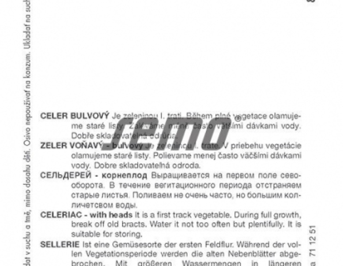 Semo Knollensellerie Neon
