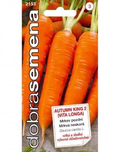 Dobrá semená Karotte Autumn King 2
