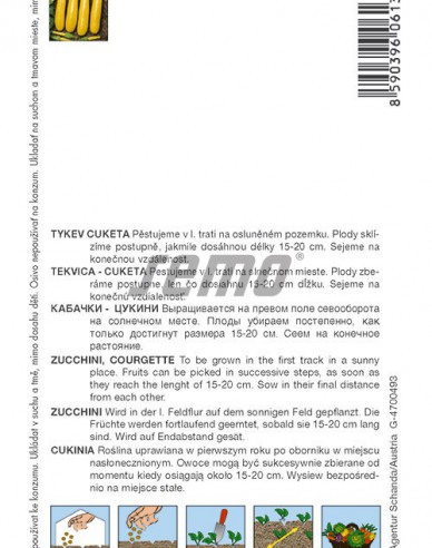 Semo Zucchini Orelia F1