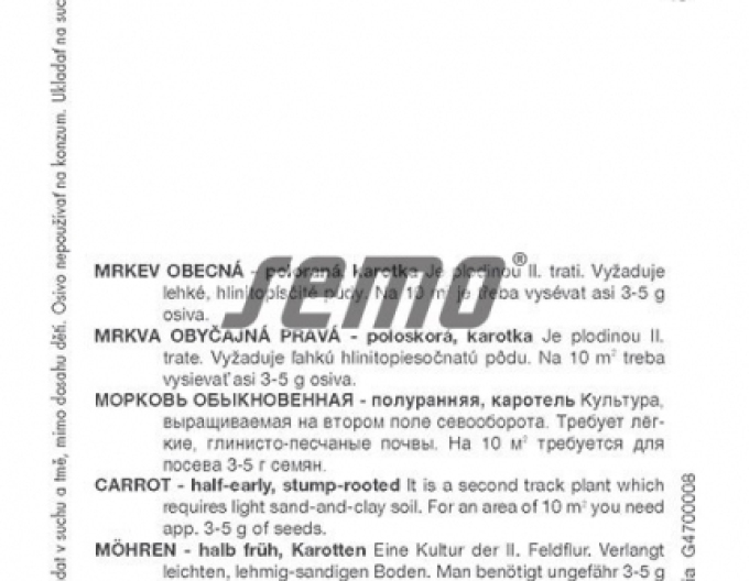 Semo Karotte Carotina