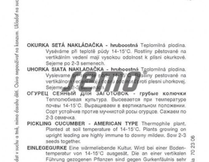 Semo Einlegegurke Blanka F1