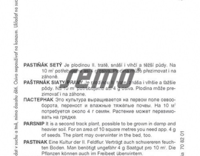 Semo  Pastinake Weiß