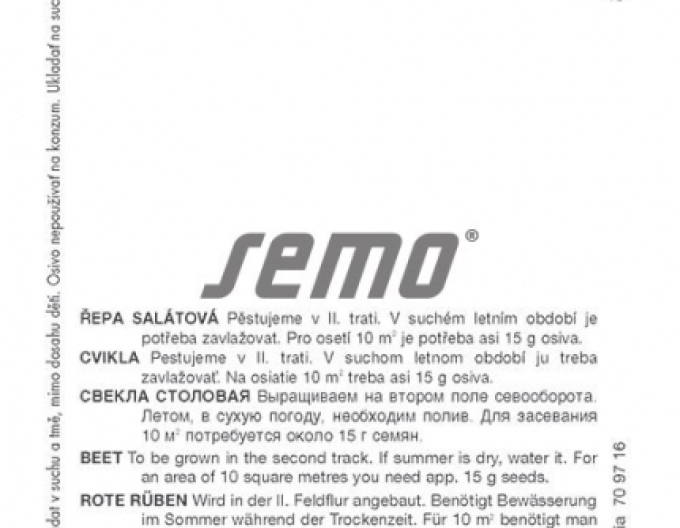 Semo Rote Bete Red round