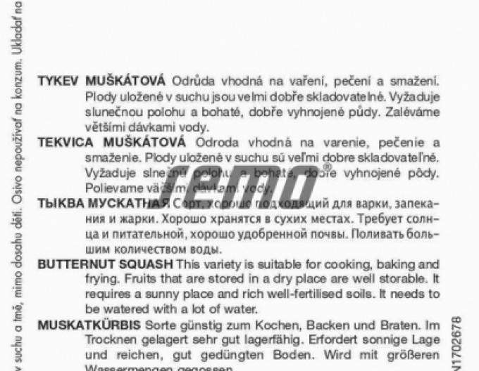 Semo Muskatkürbis Moscata di Provenza