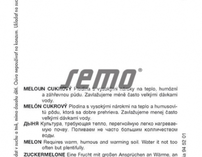Semo Zuckermelone Solartur