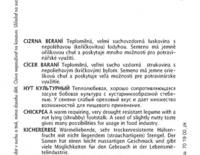 Kichererbse Kichererbsensamen