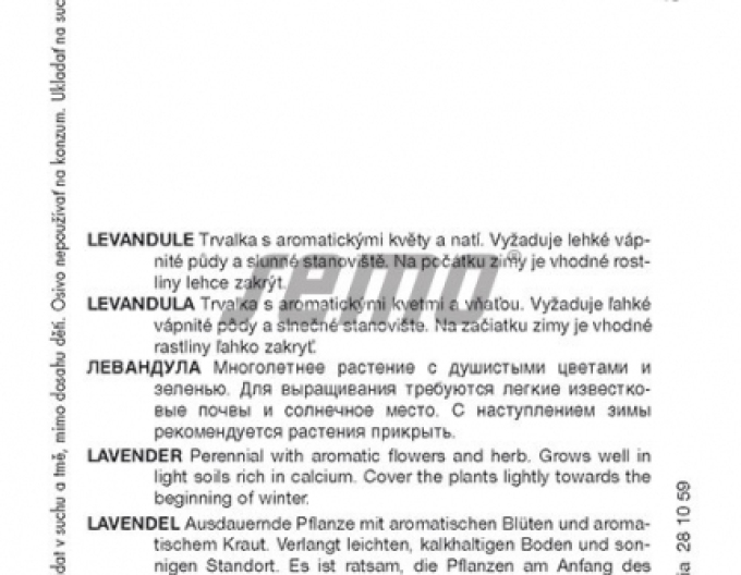 Lavendelsamen