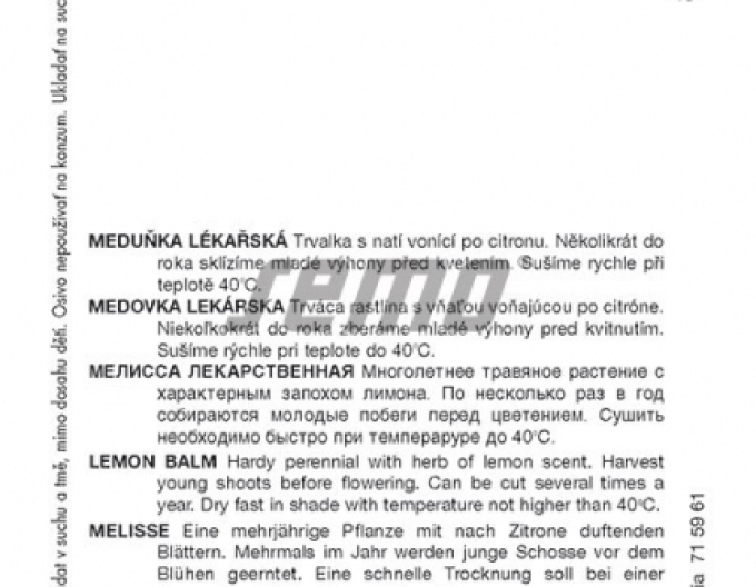 Semo Zitronenmelisse