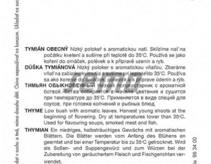 Semo Thymian