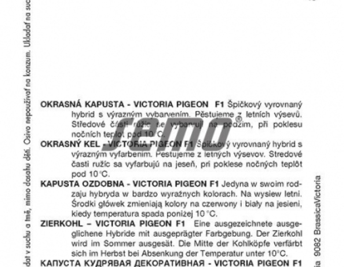 Semo Zierkohl Victoria Pigeon F1