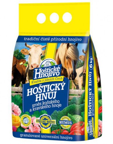 Hoštický Düngemix aus Rinder- und Pferdemist 6kg