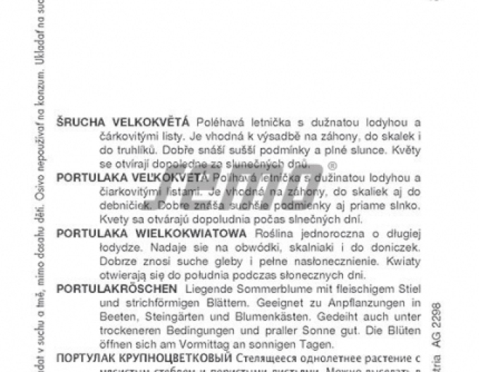 Portulak Samen Mix