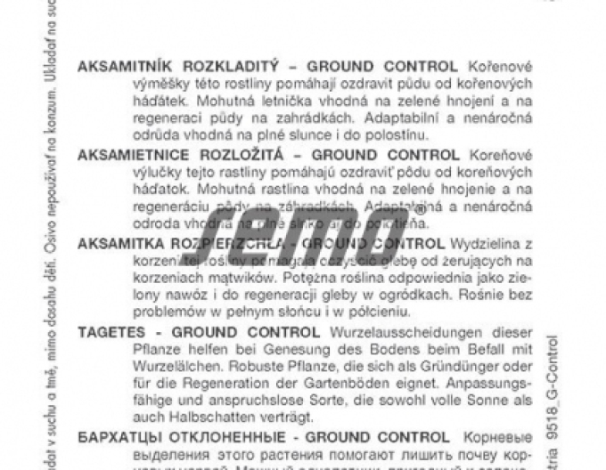 Semo Aksamietnica zersetzt Ground Control