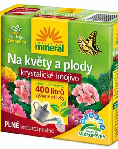 Forestina Kristalliner Dünger für Obst und Blumen 400g