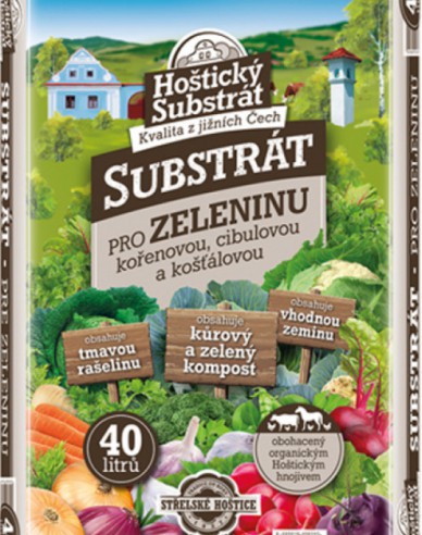 Hoštický Gemüsesubstrat 40l