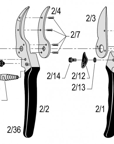 Felco 2/10 Buchse