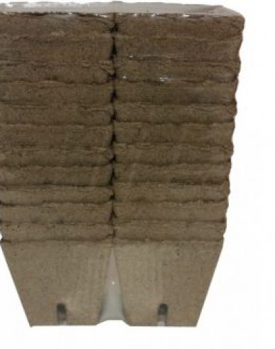 Grunt - Torfquelltöpfe 24 Stk. 8x8cm