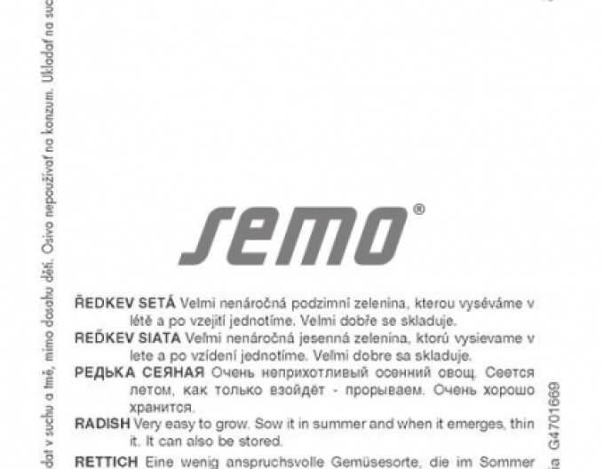 Semo weißer Rettich Red Meat