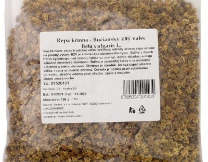 Sedos Futterrübe Bučiansky gelber Zylinder 100g