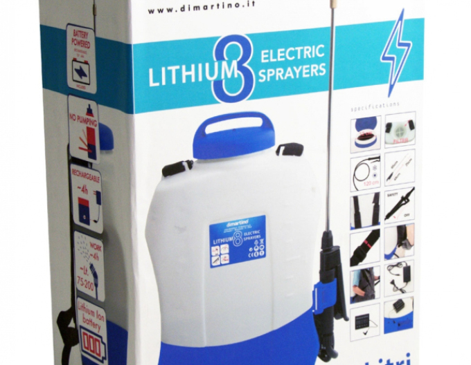 Kabelloses Sprühgerät LITHIUM 8 LI-ION