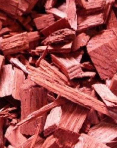 Floria Dekorative Holzspäne rot 70l