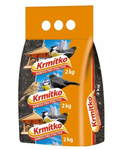 Forestina Schwarze Sonnenblume - Futtermittel 2kg