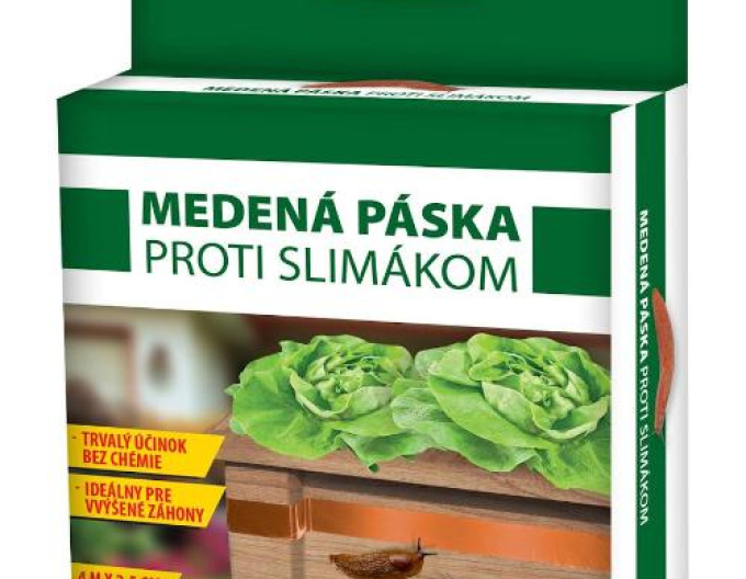 Kupferband gegen Schnecken 4m