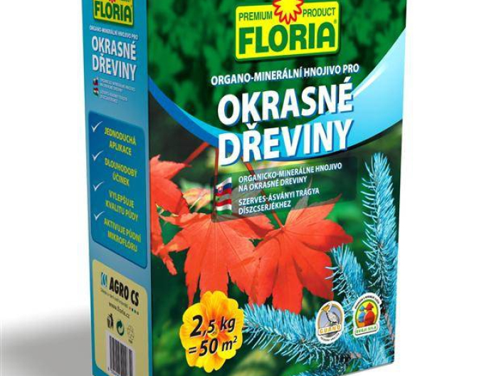 Floria Organic - Mineraldünger für Ziergehölze 2,5 kg