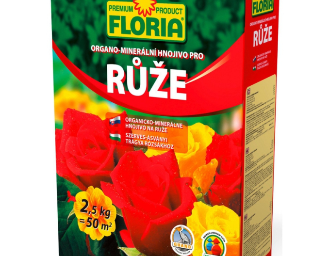 Floria Organic - Mineraldünger für Rosen 2,5 kg