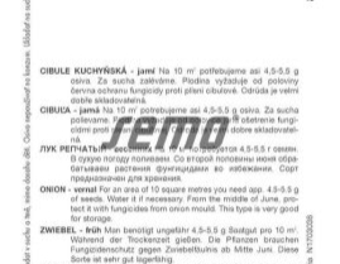 Semo Zwiebel Lusy