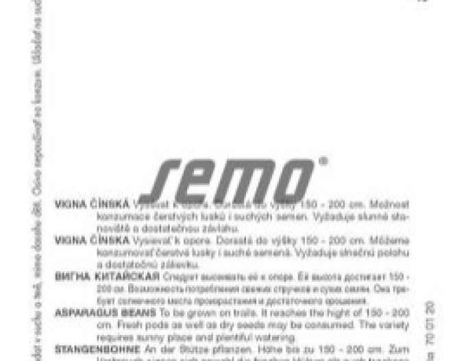 Semo Stangenbohne Metro