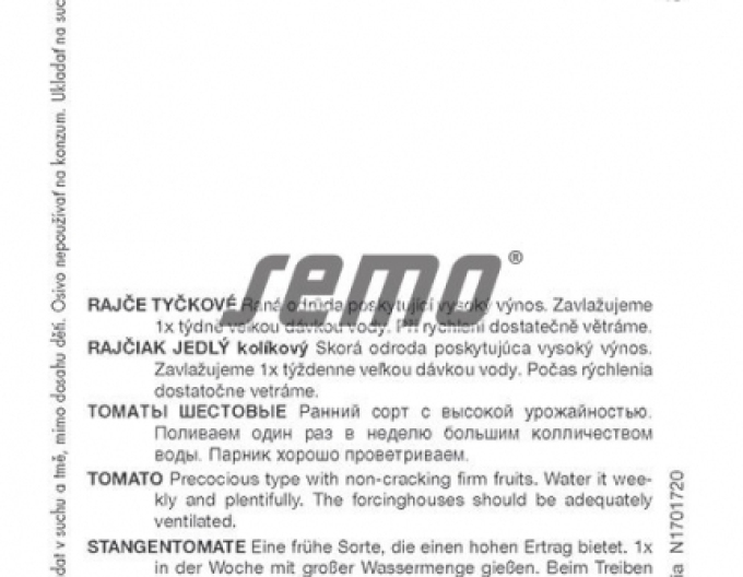 Semo Stabtomate Tomate Parto F1