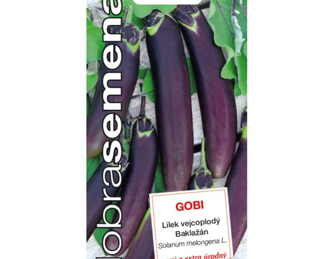 Dobrá semená  Aubergine Gobi