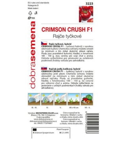 Dobrá semená Stabtomate Crimson Crush F1