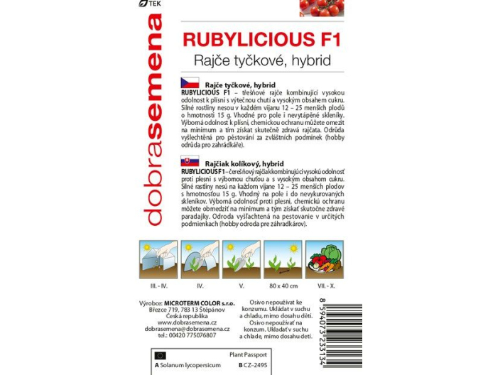 Gutes Saatgut Tomate Rubylicious F1